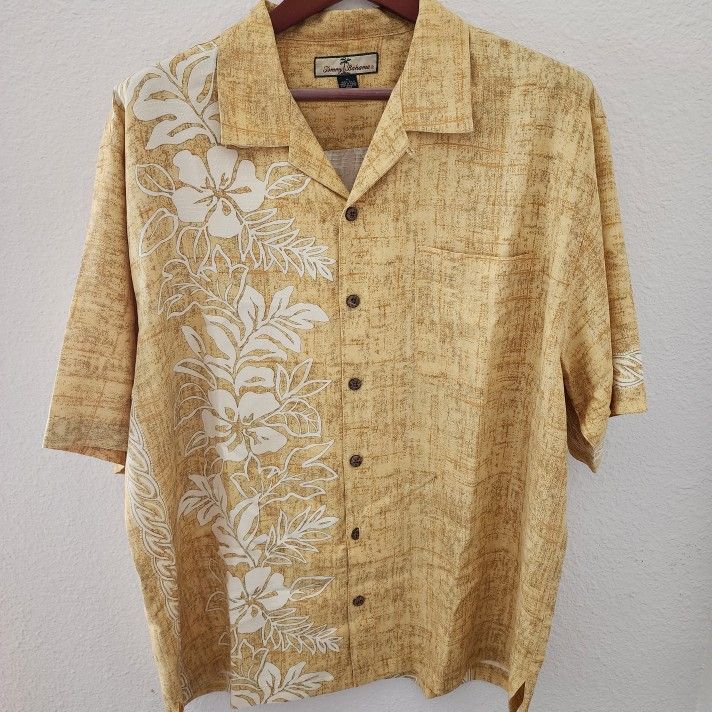 Tommy Bahama 100% Silk Shirts -XL