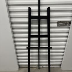 Used Black Wood Easel