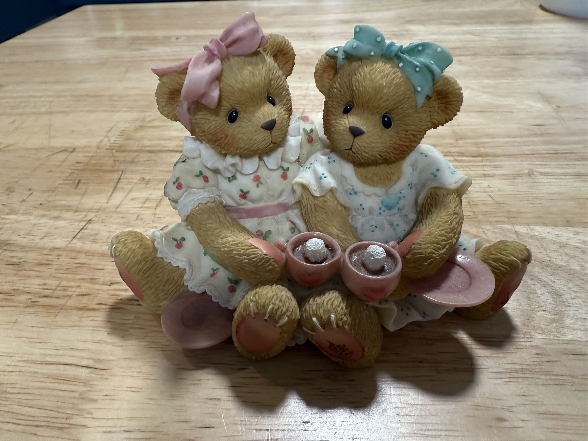 Cherished Teddies Skylar & Shana “When You Find A Sunbeam Share the Warmth” Vintage 1999 Rare Figurine