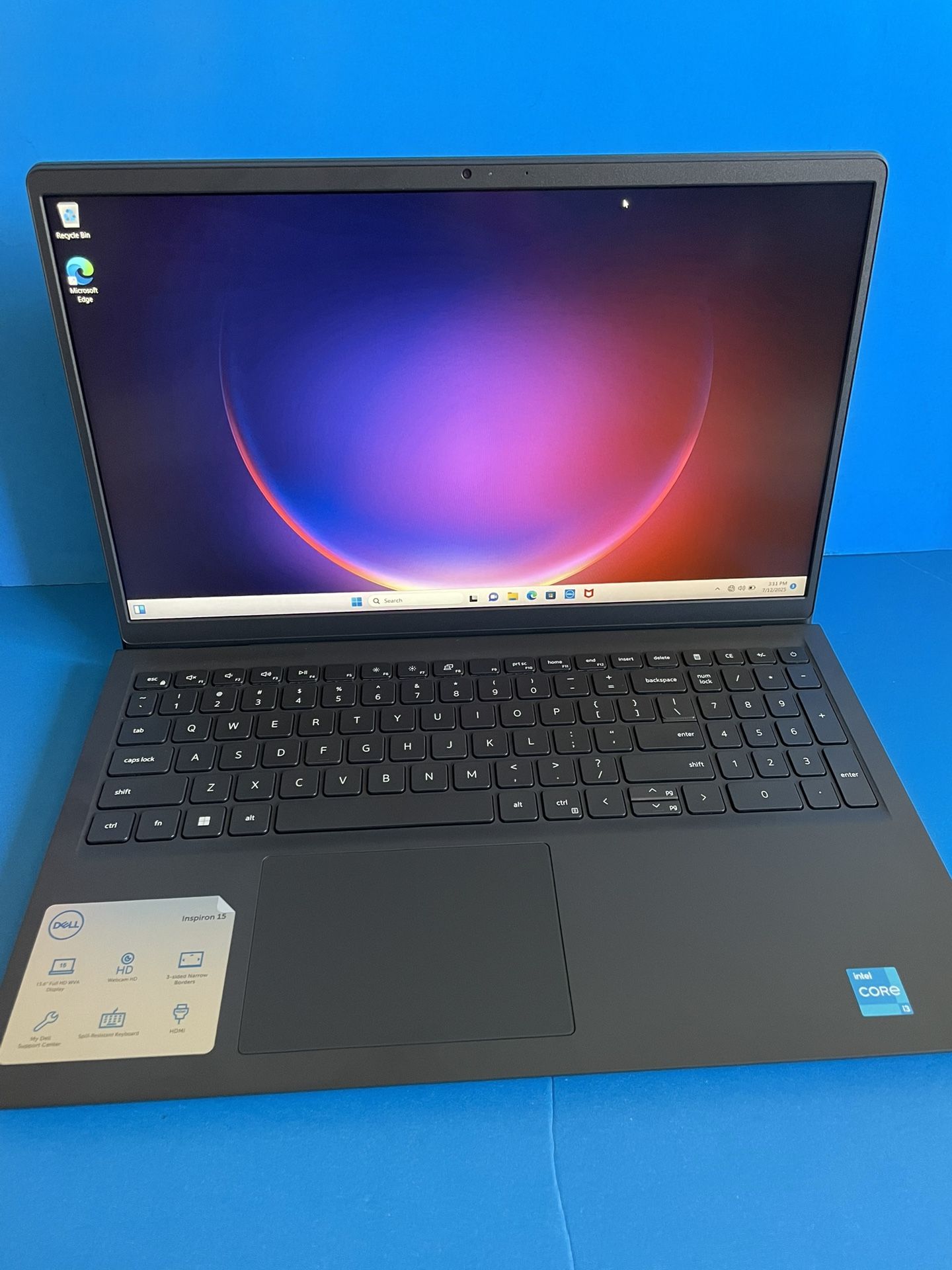 Dell Inspiron 15.6” FullHD Display i3 12th Generation 8GB RAM 512GB SSD (2023 Model) New
