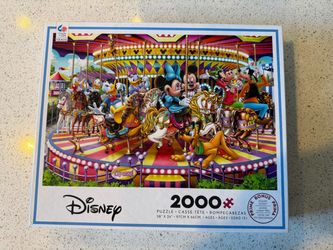 Brand new Disney Carousel 2000-Piece Jigsaw Puzzle by Ceaco