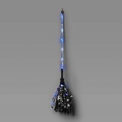 Kids Halloween Light Up Witch Broom 