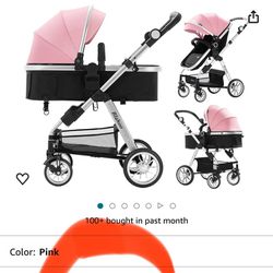 Blahoo Baby Stroller ( Brown) 