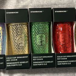 Starbucks Keychains 