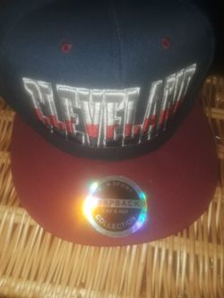 CLEVELAND Snapback Hat RM Sports Cap