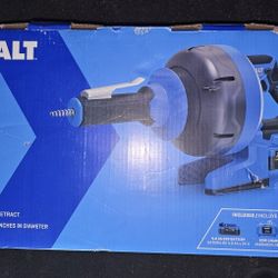 Kobalt 24V Cordless Battery Powered Snake AUGER KIT