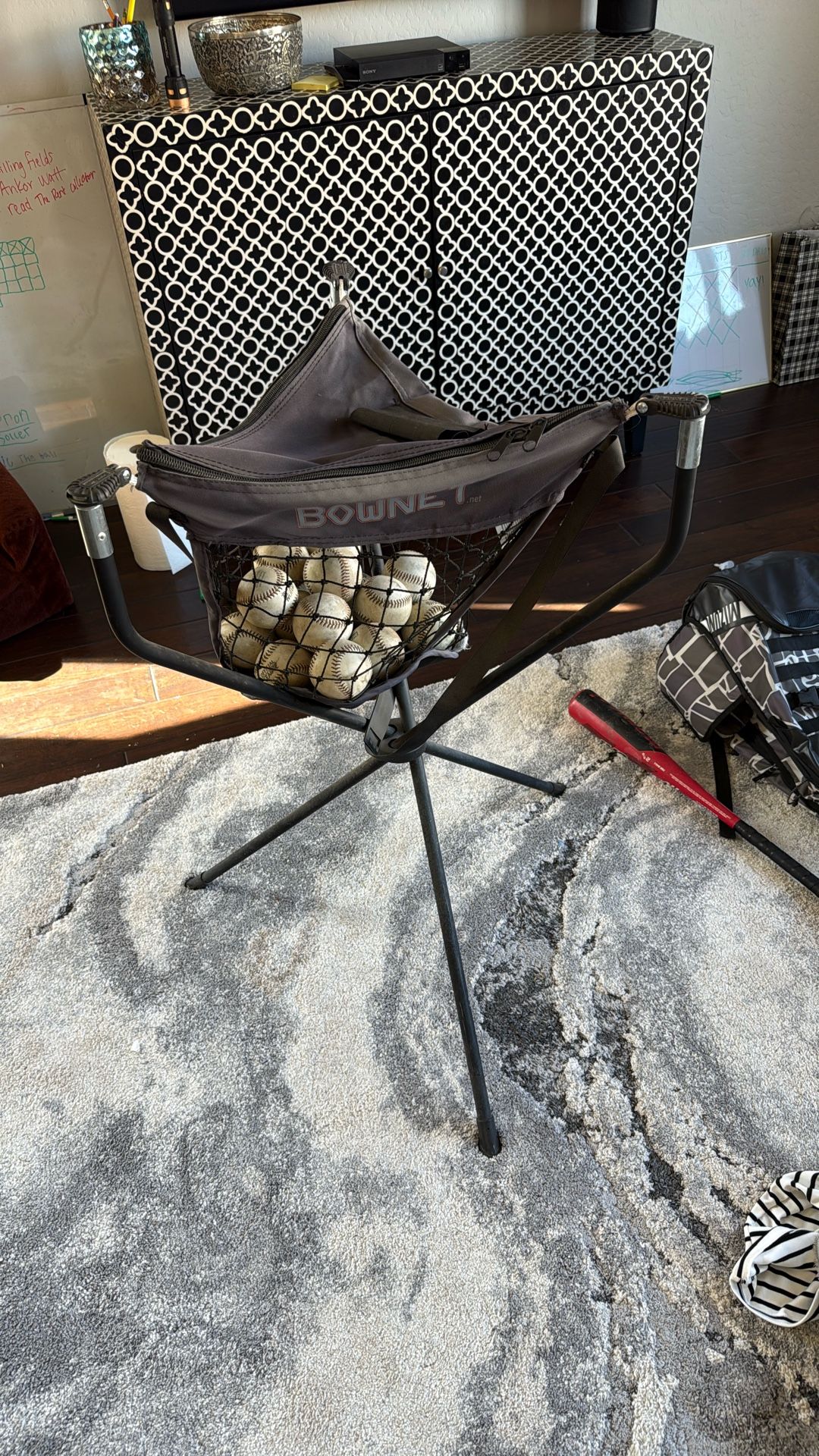 Boys Baseball Bat, Bag, Balls , Helmet And Glove