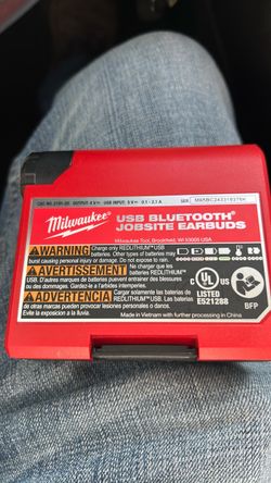 Milwaukee USB Bluetooth Jobsite Earbuds
