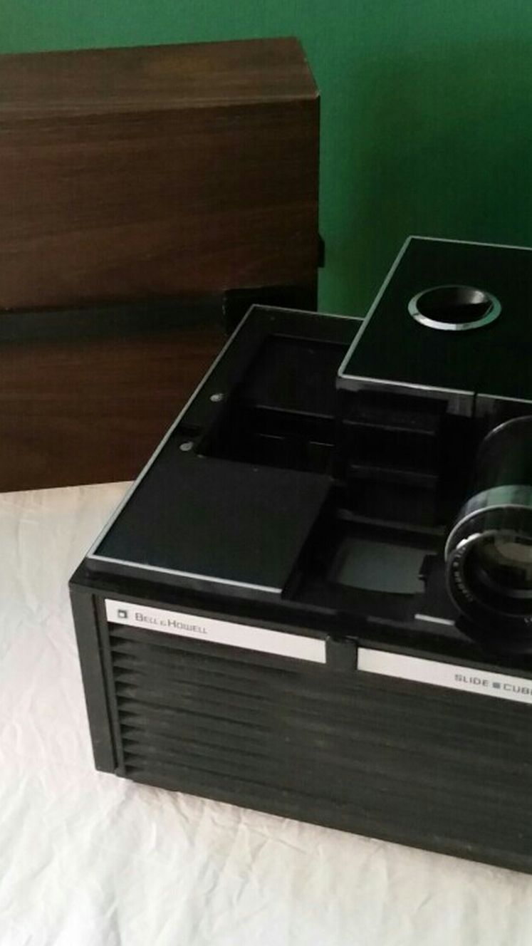 Vintage Bell & Howell Slide Cube Projector