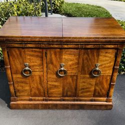 Heritage Vintage Bar / Buffet – Expandable Entertaining Piece