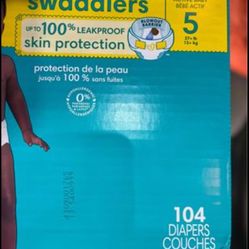 Pampers Swaddlers diapers 