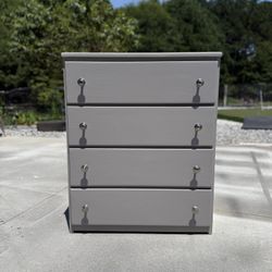 4 Drawer Grey Dresser