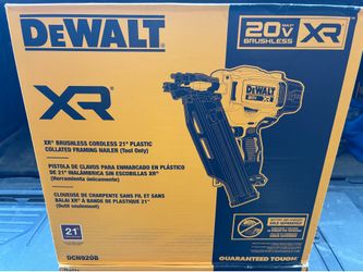 Brand new 20-Volt 21° Cordless Framing Nailer (Tool-Only)