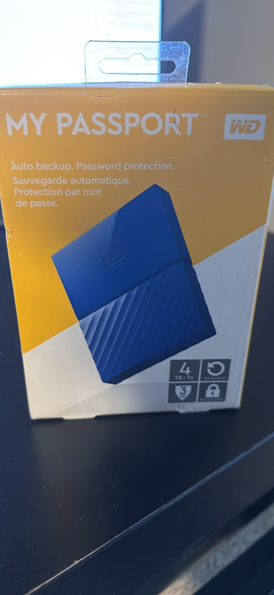 WD MyPassport 4TB External Portable Hard Drive