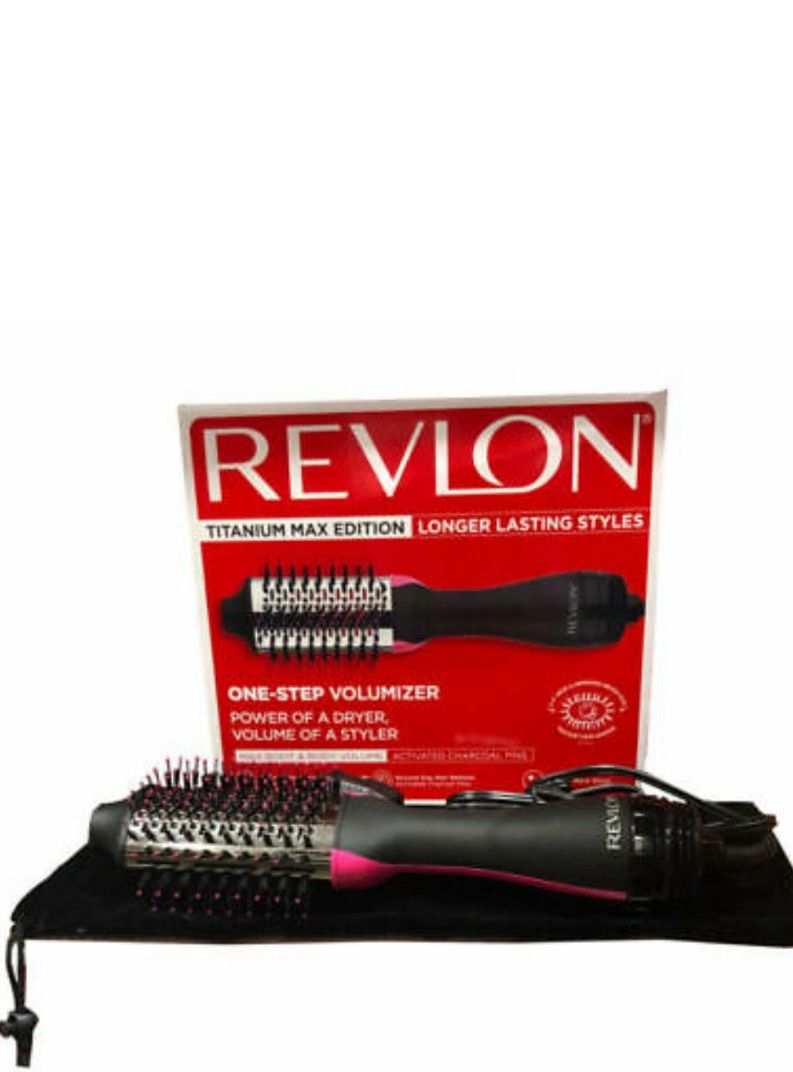 Revlon One Step Volumizer Titanium Edition Blow Dryer Volumizer InStyler