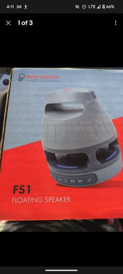 Poly-Planar FS1 Floating Bluetooth Speaker For Marine Outdoor RV Camping