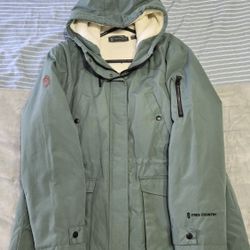 XXL Free Country Women's Cascade Canvas Anorak Jacket