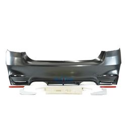 M3-style rear bumper conversion kit for BMW 3 Series F30 (2012–2018). Bought it a while back but never installed — still in original box, unused.