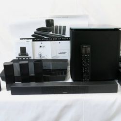 BOSE LIFESTYLE 650 Surround Speakers Home System Used in good condition 
