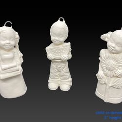 Ready To Paint Ceramic Ornaments