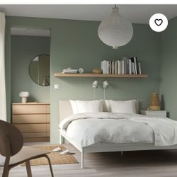 💛Ikea Full Bed Frame (Kleppstad)