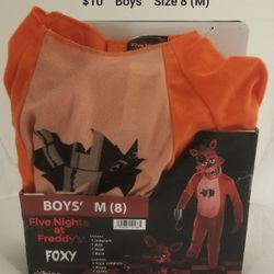 Five Nights At Freddy's Halloween Costume .. NEW 