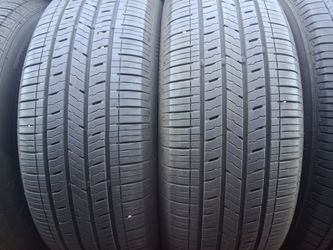 2 Semi New Tires 205/60r16 🤑 Free Installation And Balance ‼️