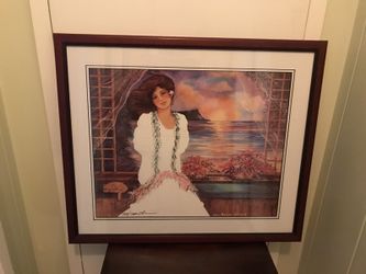 Evensong lithographs framed