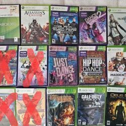 xbox 360 games $5 each 