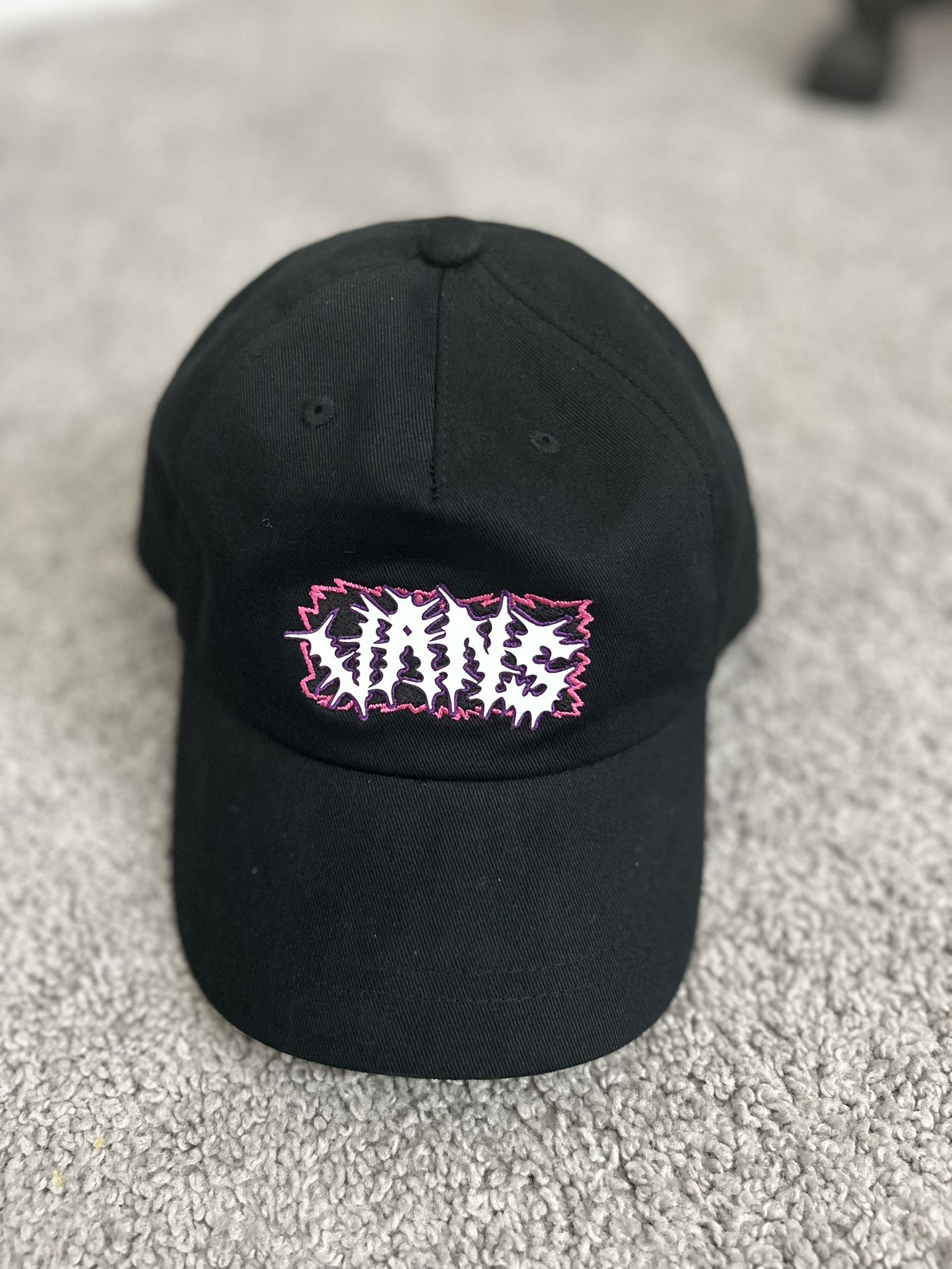 Vans Hat Black Adjustable