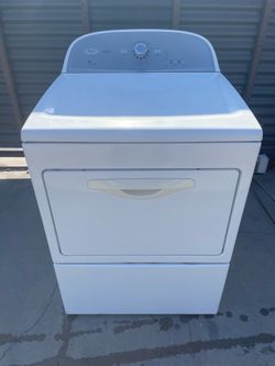 White Whirlpool cabrio gas dryer