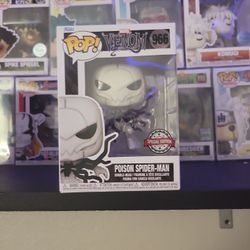 Pop Animation Marvel Venom 966 Poison Spider Man