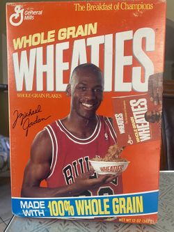 Michael Jordan Wheaties Full Box 1993