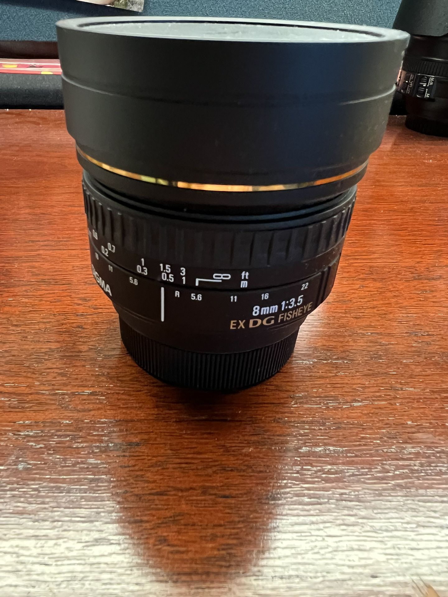 Sigma 8mm f3.5 Fisheye For Nikon F Mount
