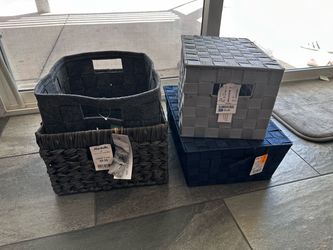 4 x Storage Baskets