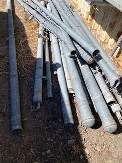 Chain link fence