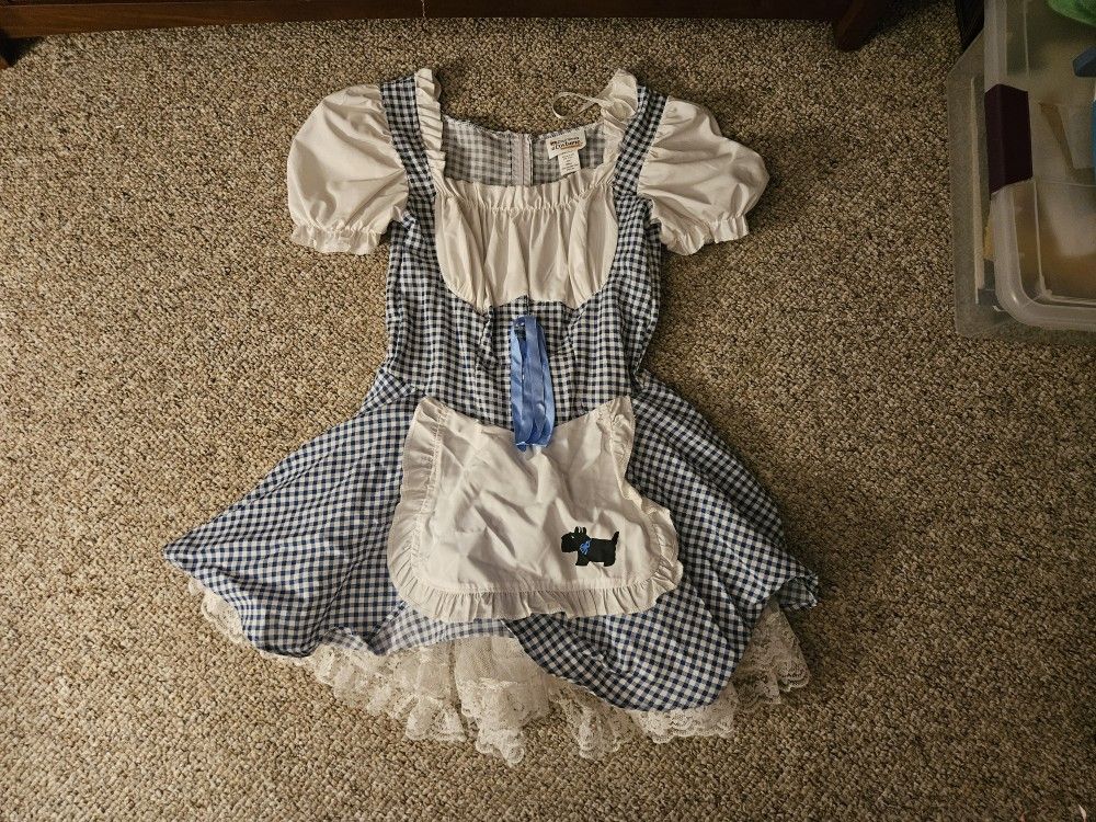 California Costume Halloween Dorothy Wizard Of Oz Dress Women's Adult Size Small