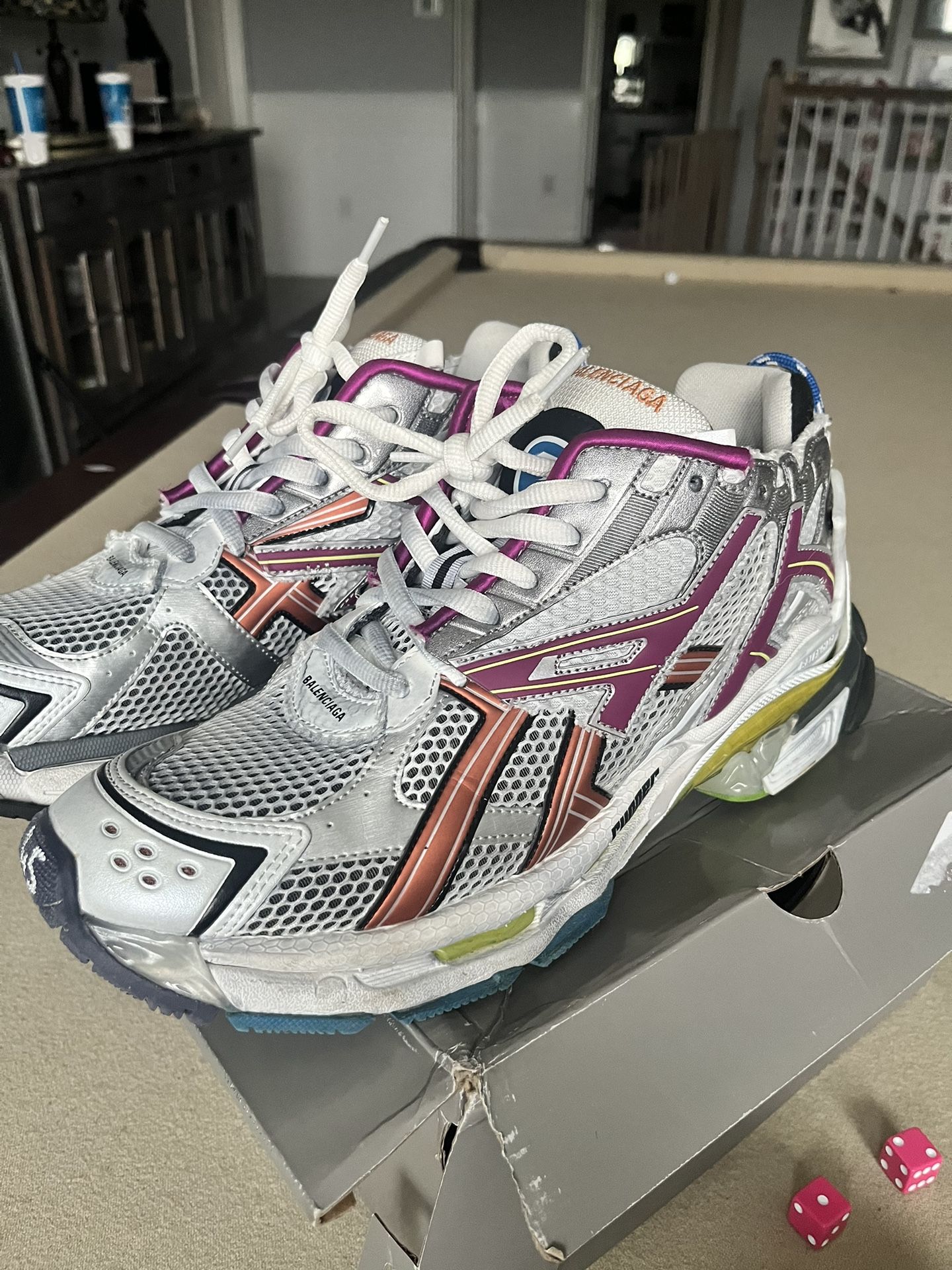 Used Balenciaga Runners Size 45