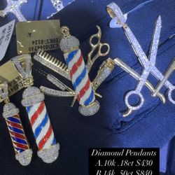 Barbershop Pendants
