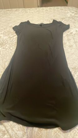 A black dress
