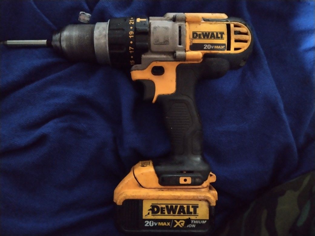 Pick Up Today! $60Obo Used 1/2" Cordless Drill/Driver/Hammer drill With Battery No Charger 