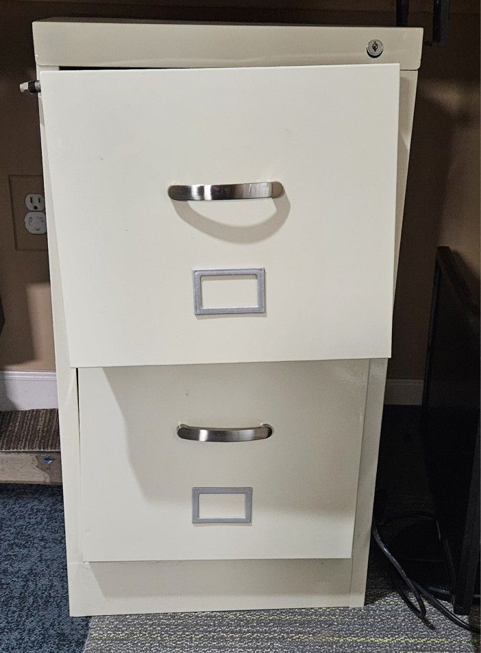 Brand New File Cabinet. Never Fixed.