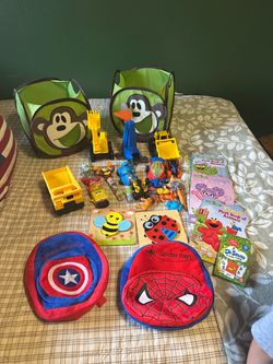 Kids Toy Bundle Books Backpacks and More
