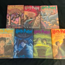 Harry Potter Books Full Set Hardcover, First American Editions