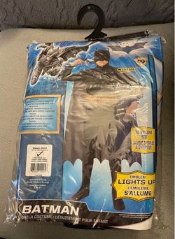 Batman Dark Knight Child Costume Size Small 4-6