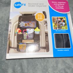 SAFEFIT BACKSEAT & STROLLER ORGANIZER 