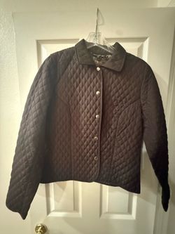 Brown Quilted Jacket