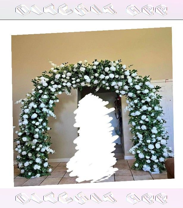 school type Beautiful Wedding Decor With Lovely Floral Creations