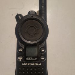 Motorola two way radio