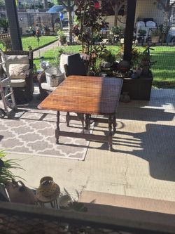 Vintage drop leaf table